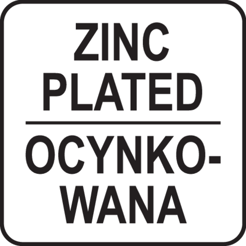 ZINC PLATED • SCULE YATO