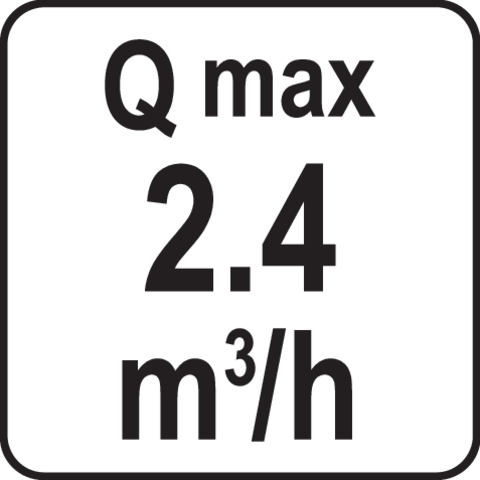 Qmax 2%2C4 m3 h • SCULE YATO